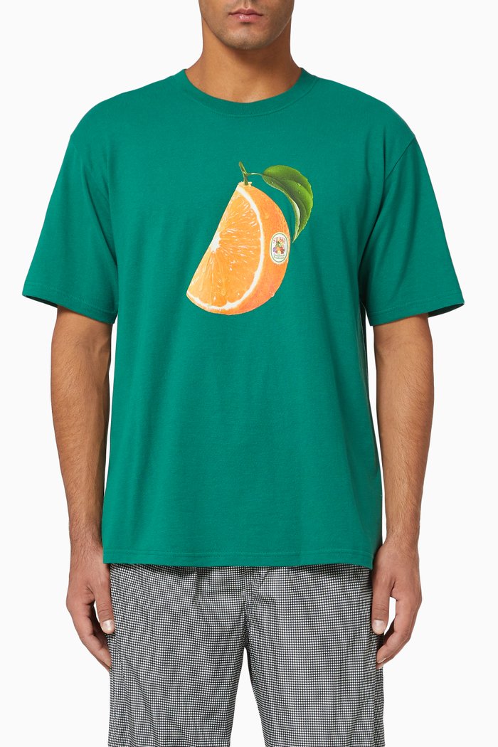 

Orange Slice T-shirt, Green