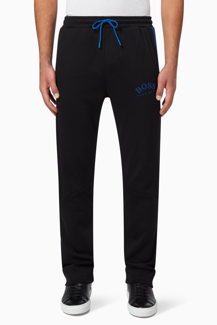 

Hadim Striped Sweatpants, Black