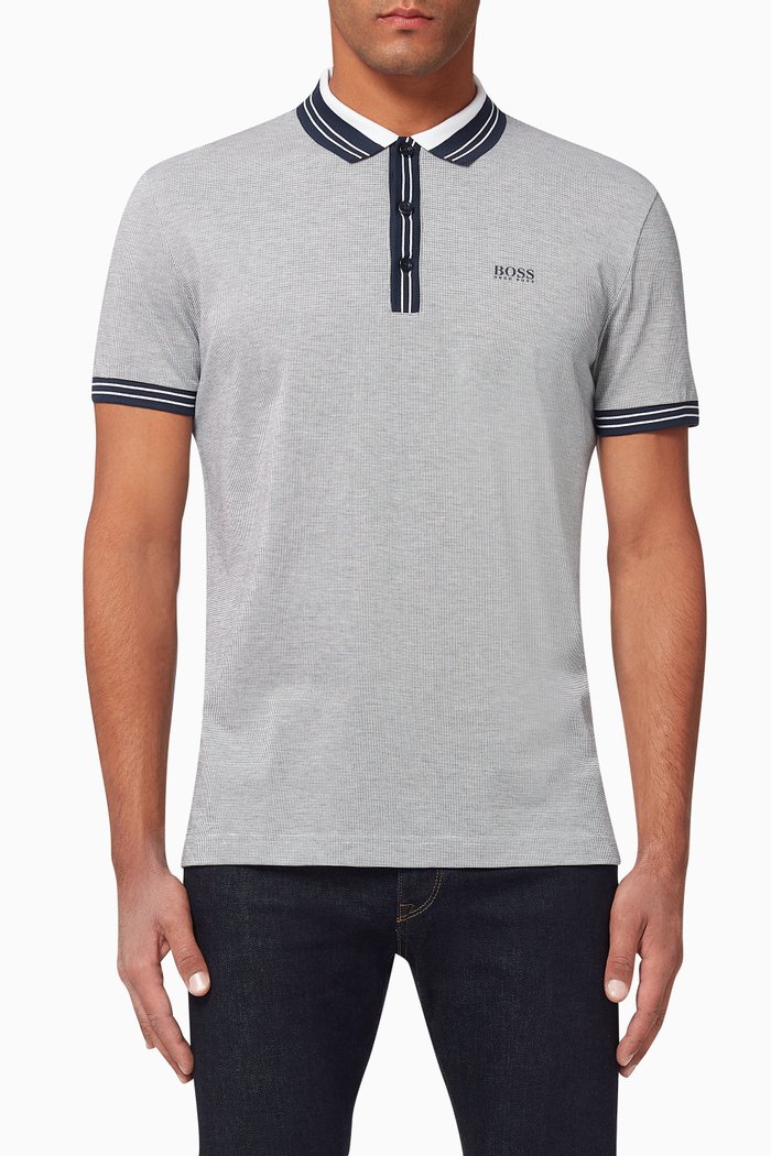 

Paddy 2 Cotton Piqué Polo T-Shirt, Blue