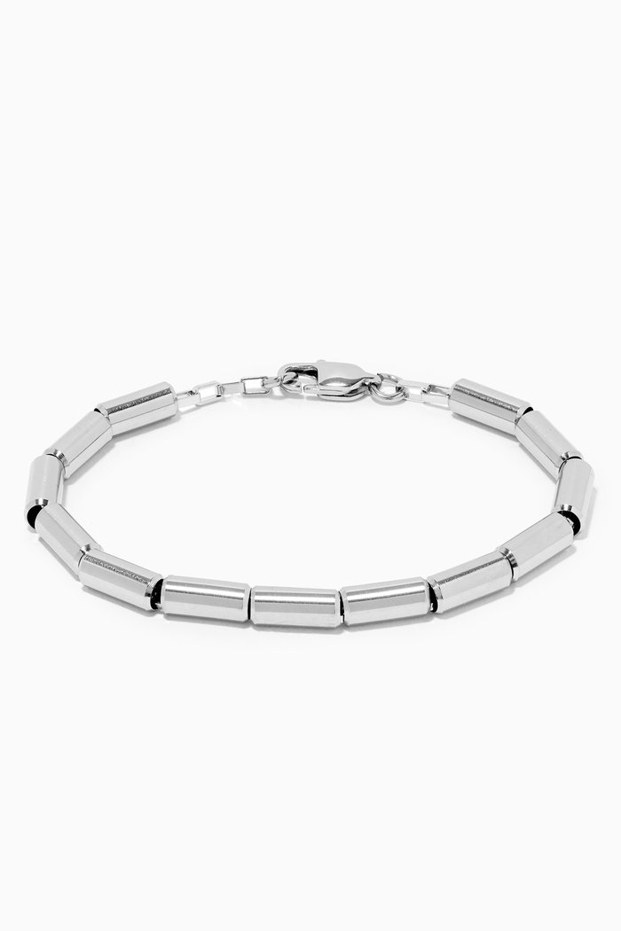 

Bard Bracelet in Stainless Steel, Silver