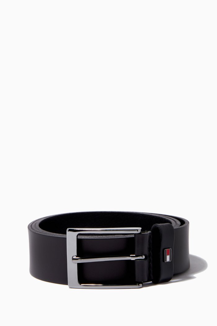 

Layton Belt in Leather, Black