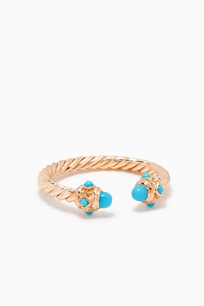 

Renaissance® Turquoise Ring in 18kt Yellow Gold