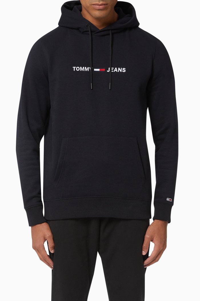 

Fleece Logo Hoodie, Black