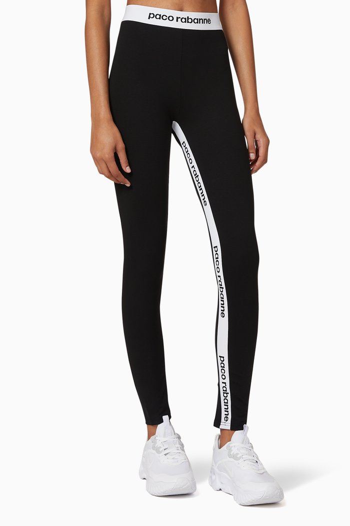 

Bodyline Stretch Jersey Leggings, Black