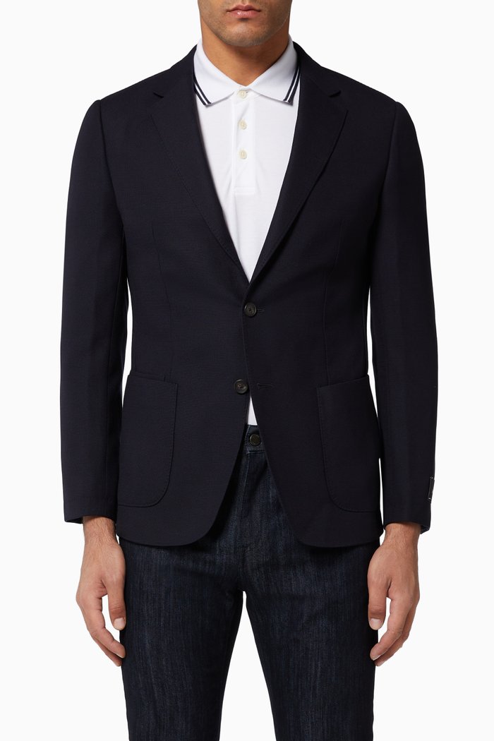 

TECHMERINO™ Wash & Go Wool Drop 8 Jacket, Blue