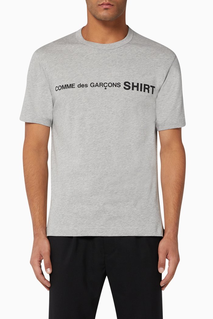 

Logo Cotton T-Shirt, Grey