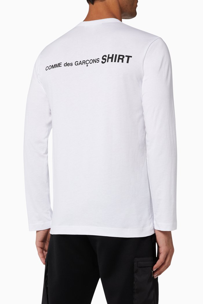 

Logo Cotton T-Shirt, White