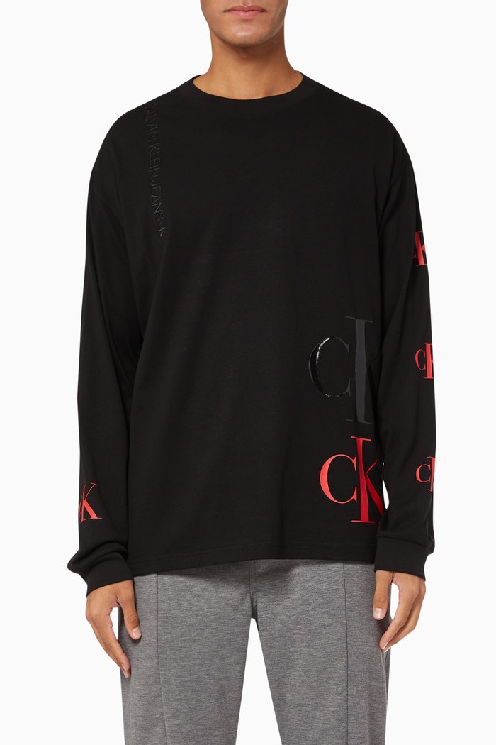 

Eco Series Logo Long-Sleeved T-Shirt, Black