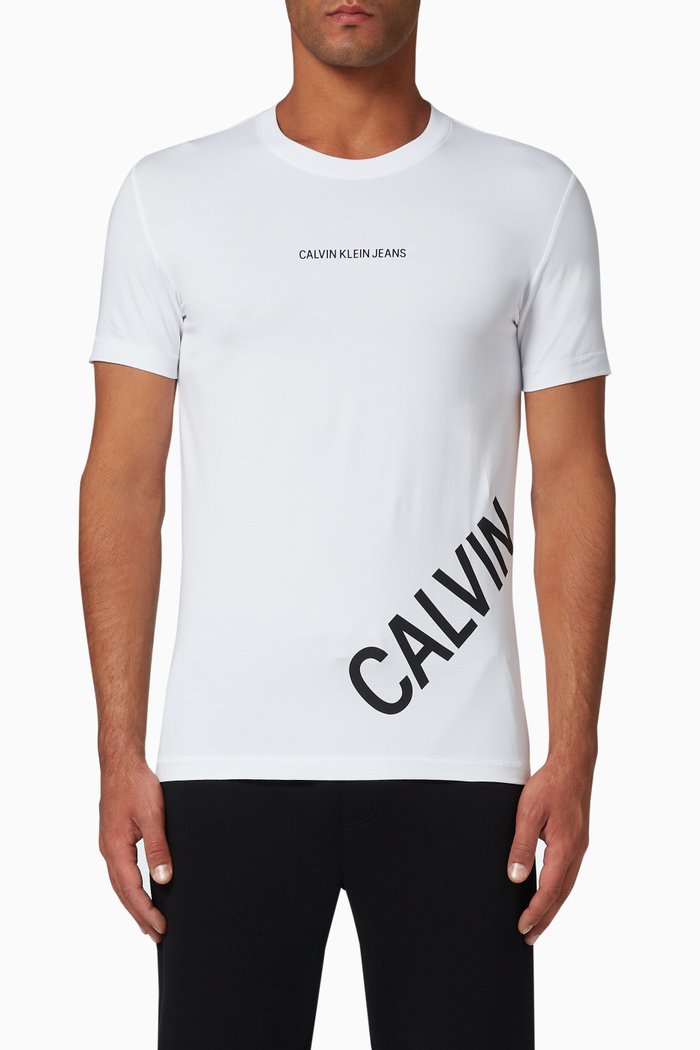 

Stretch Logo T-Shirt, White