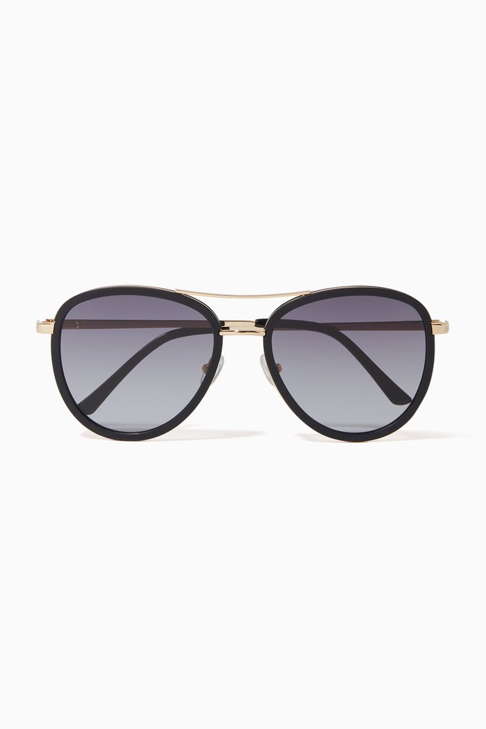 

Saint Tropez Sunglasses in Acetate & Stainless Steel, Multicolour