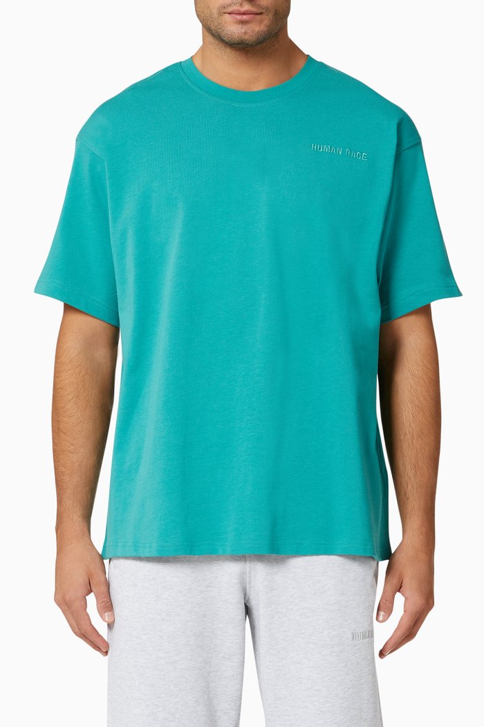 

x Pharrell Williams Basics T-Shirt, Green