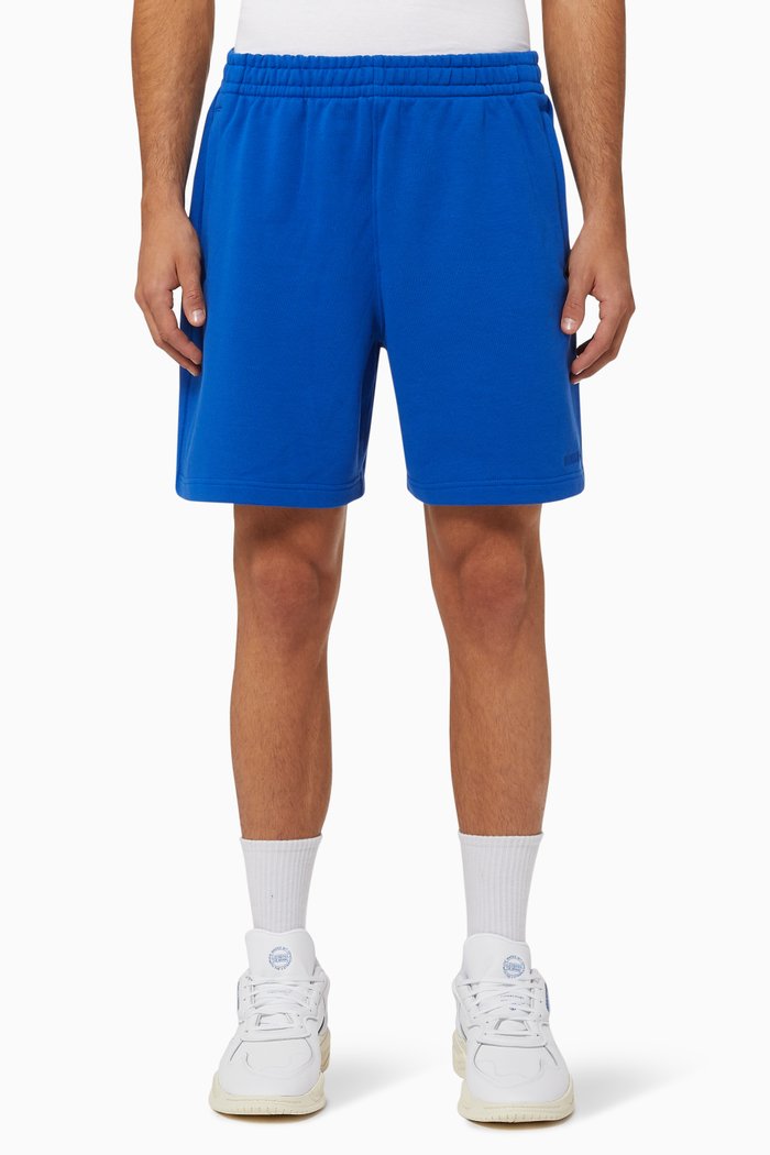 x Pharrell Williams Basics Shorts, Blue