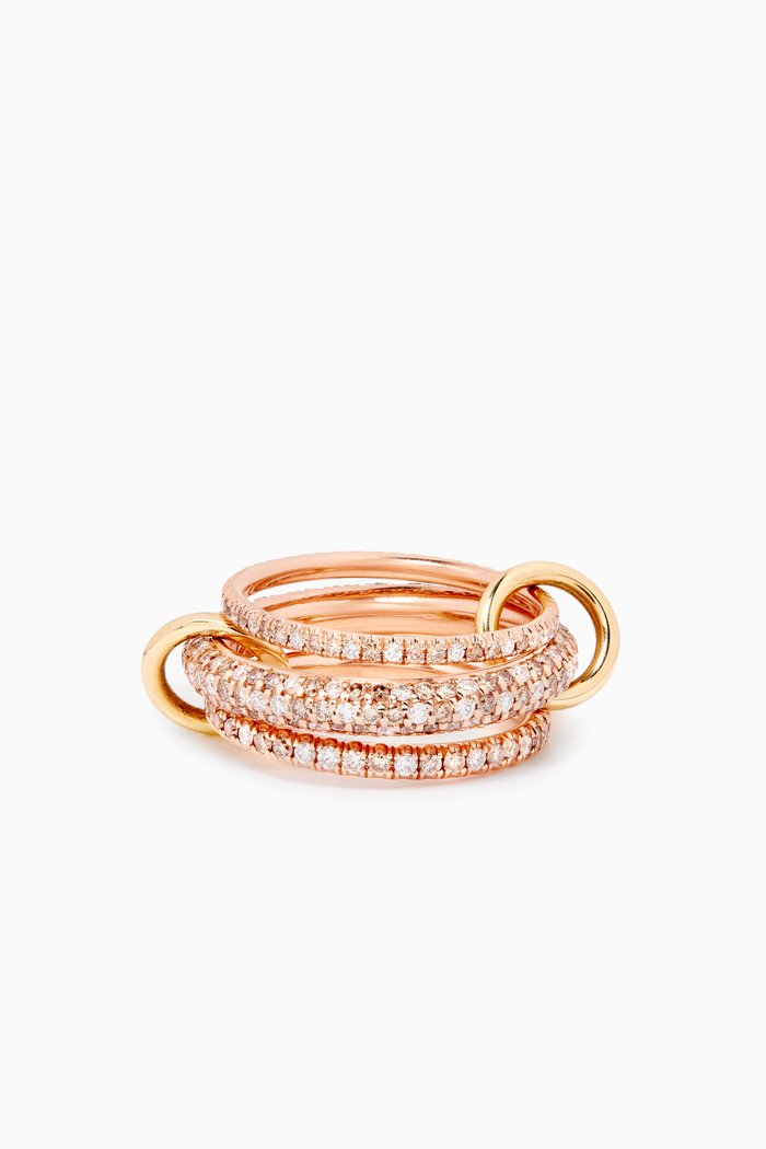 

Nova Diamond Ring in 18kt Mix Gold