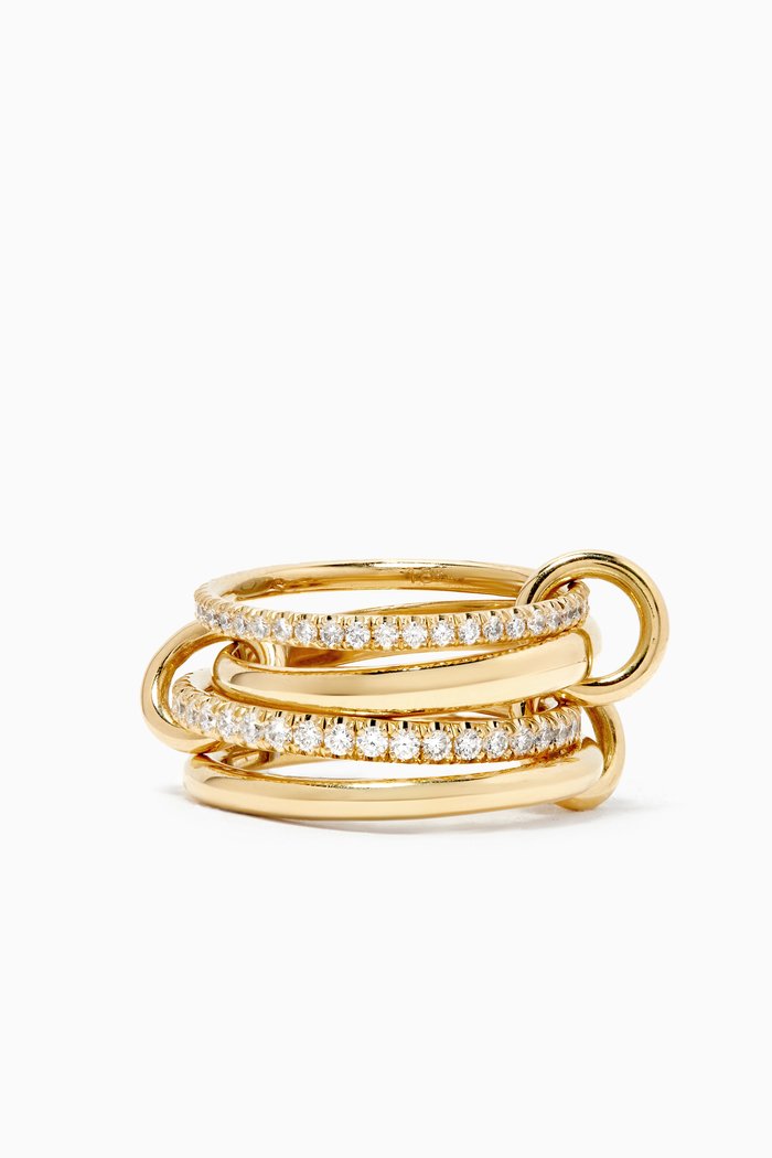 

Polaris Diamond Ring in 18kt Yellow Gold
