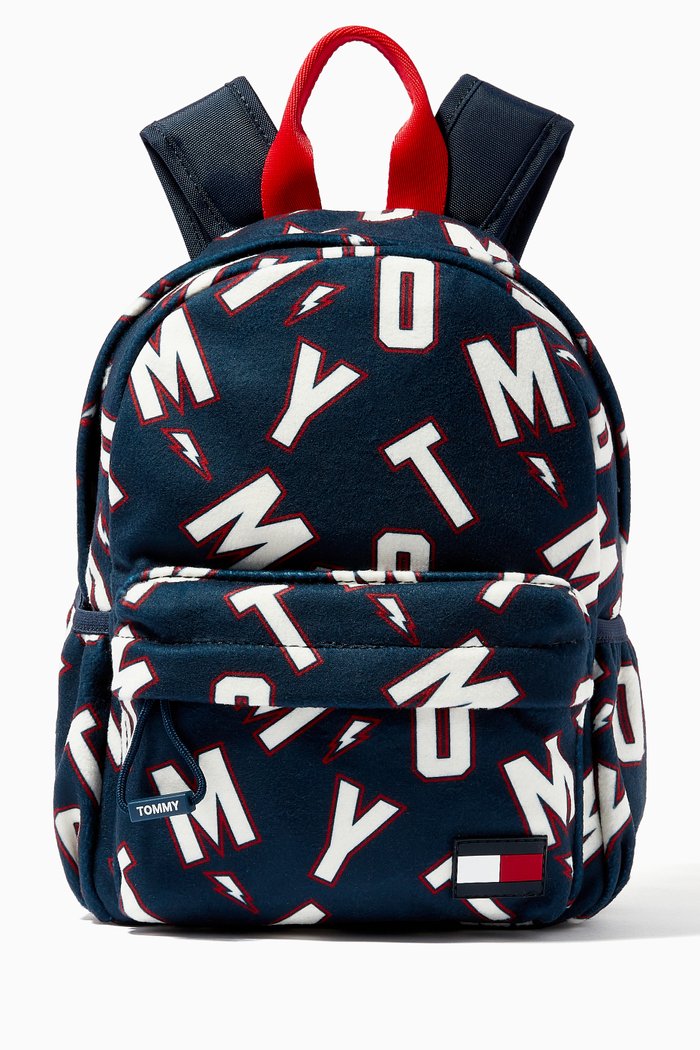 

Mini Logo Backpack in Recycled Polyester, Multicolour