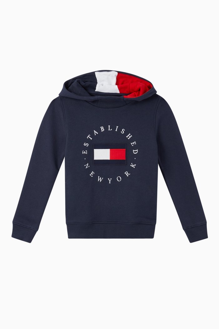 

Heritage Jersey Hoodie, Blue