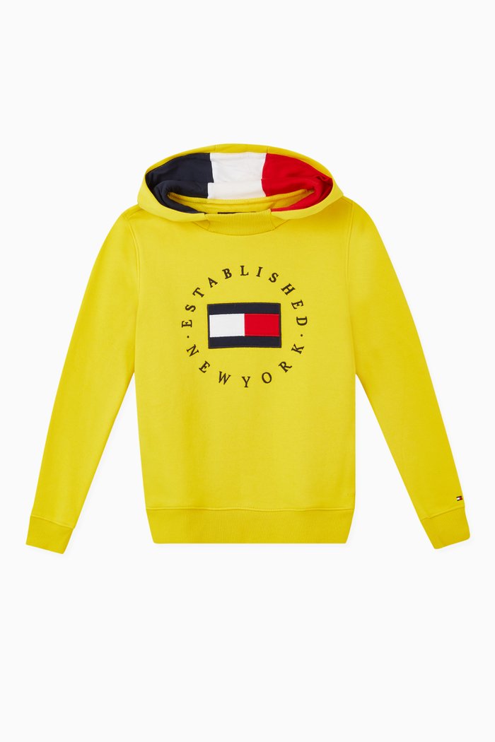 

TH Heritage Jersey Hooded Sweatshirt, Yellow