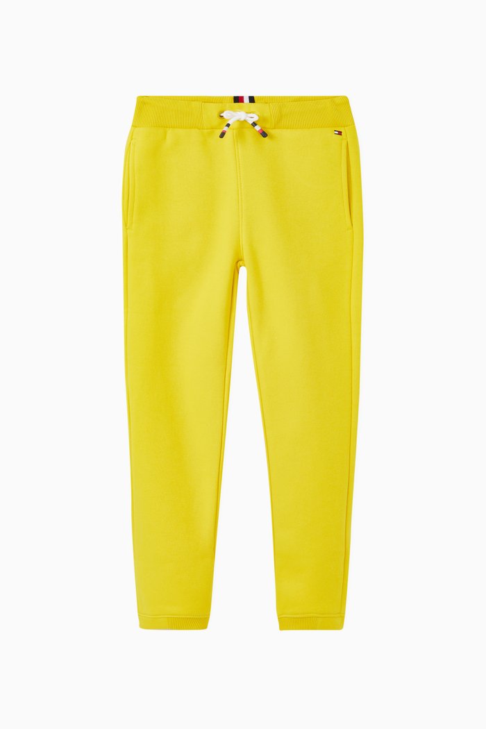 

Essential Organic Cotton Sweatpants, Yellow
