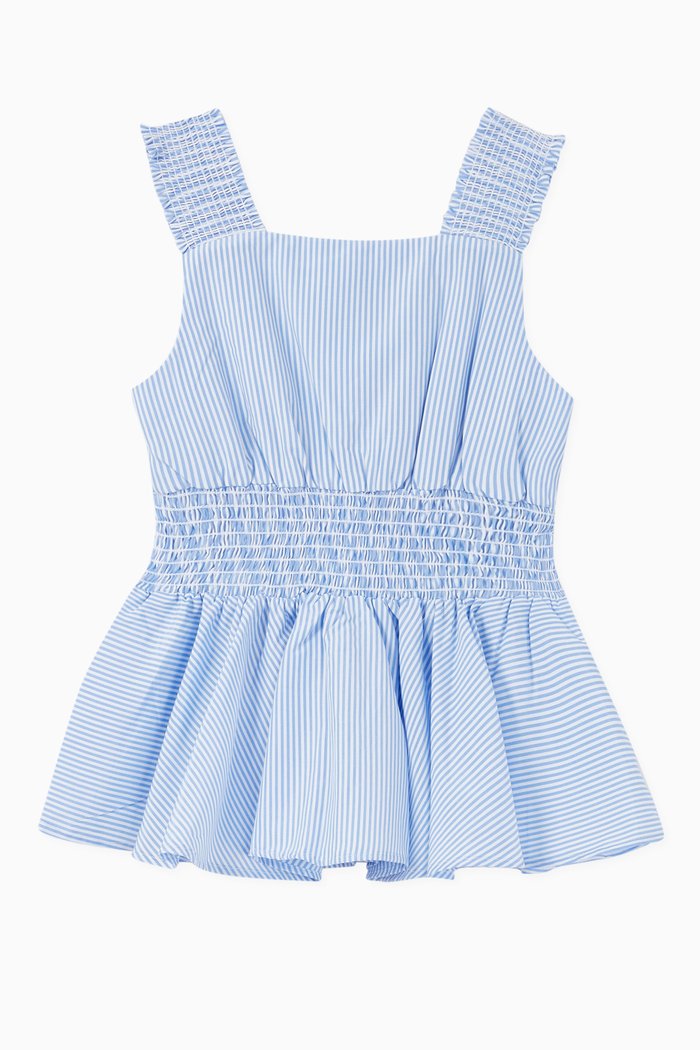 

Lottie One Shoulder Top, Blue