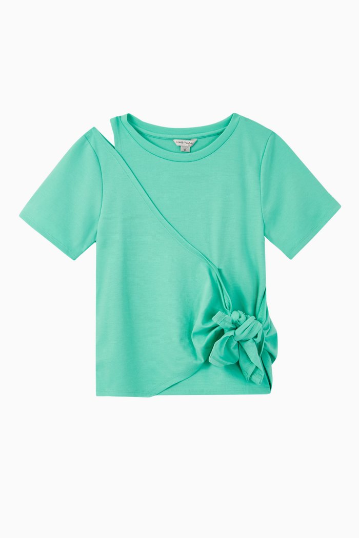 

Gianna Wrap Front Top, Green