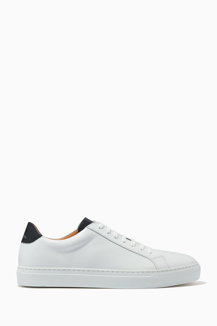 Propel Sneakers in Calf Leather, White
