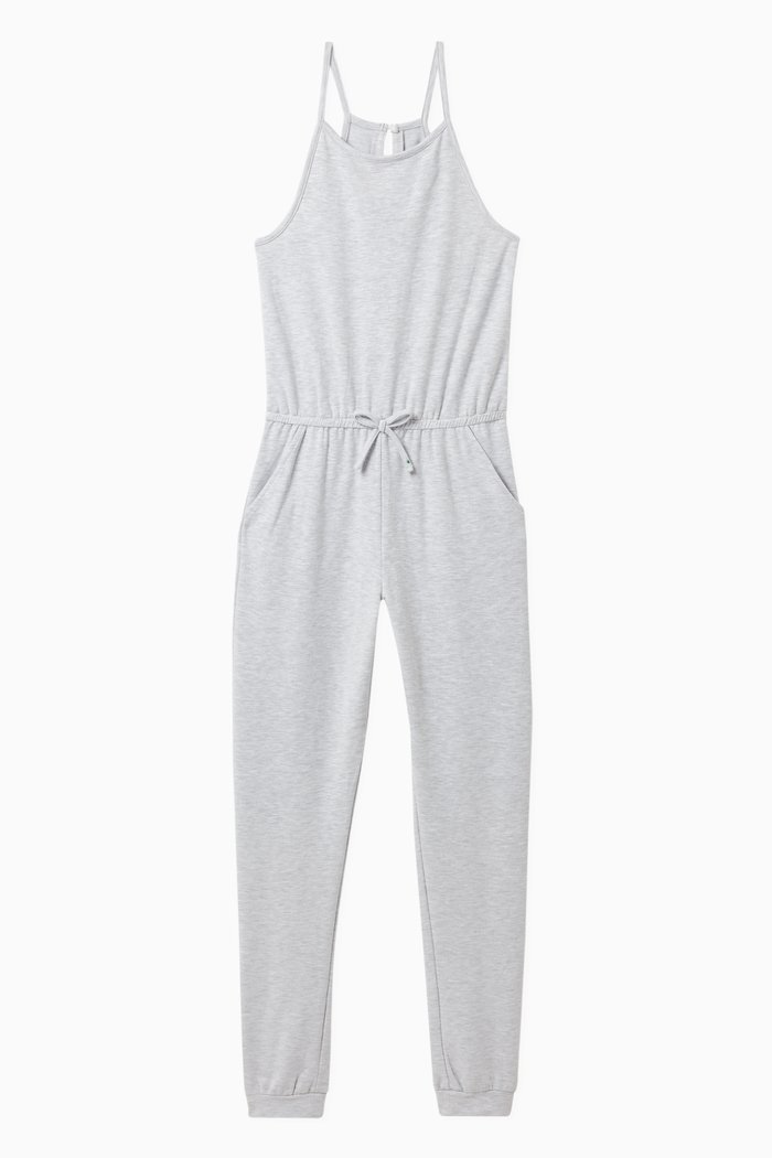 

Lorrie Loose Knit Jumpsuit, Grey
