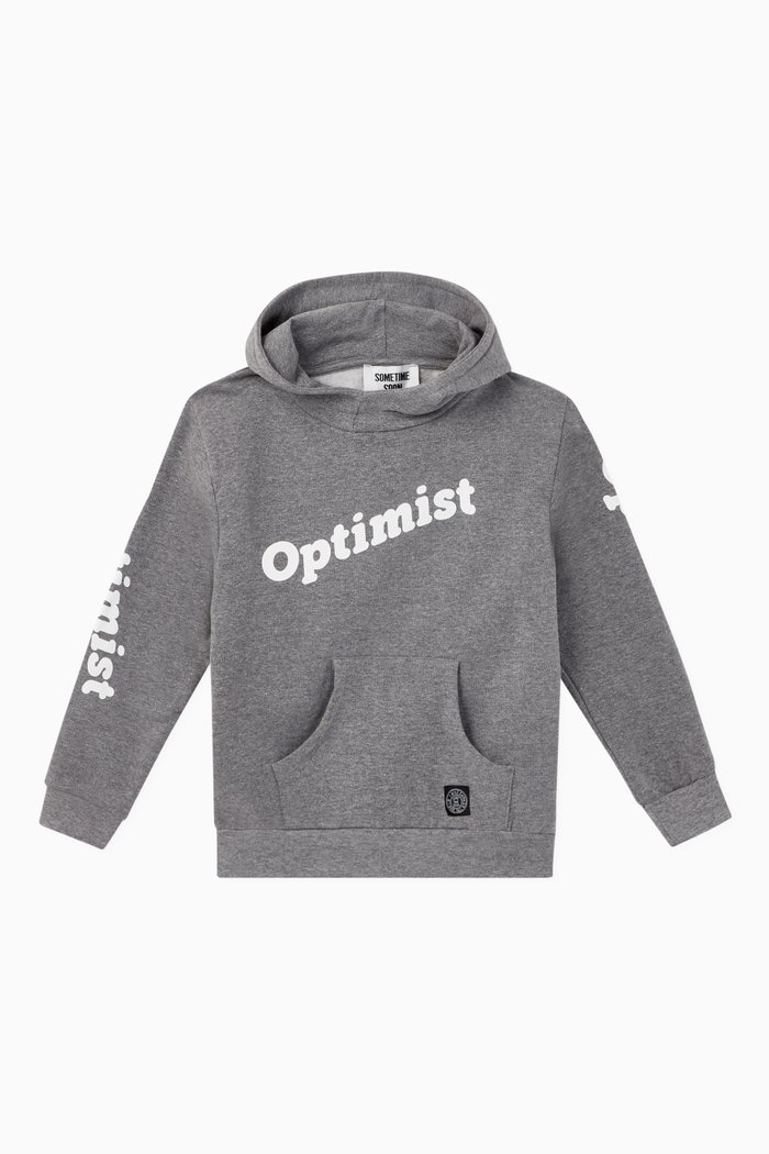

Optimist Hooded Jersey Sweatshirt, Grey