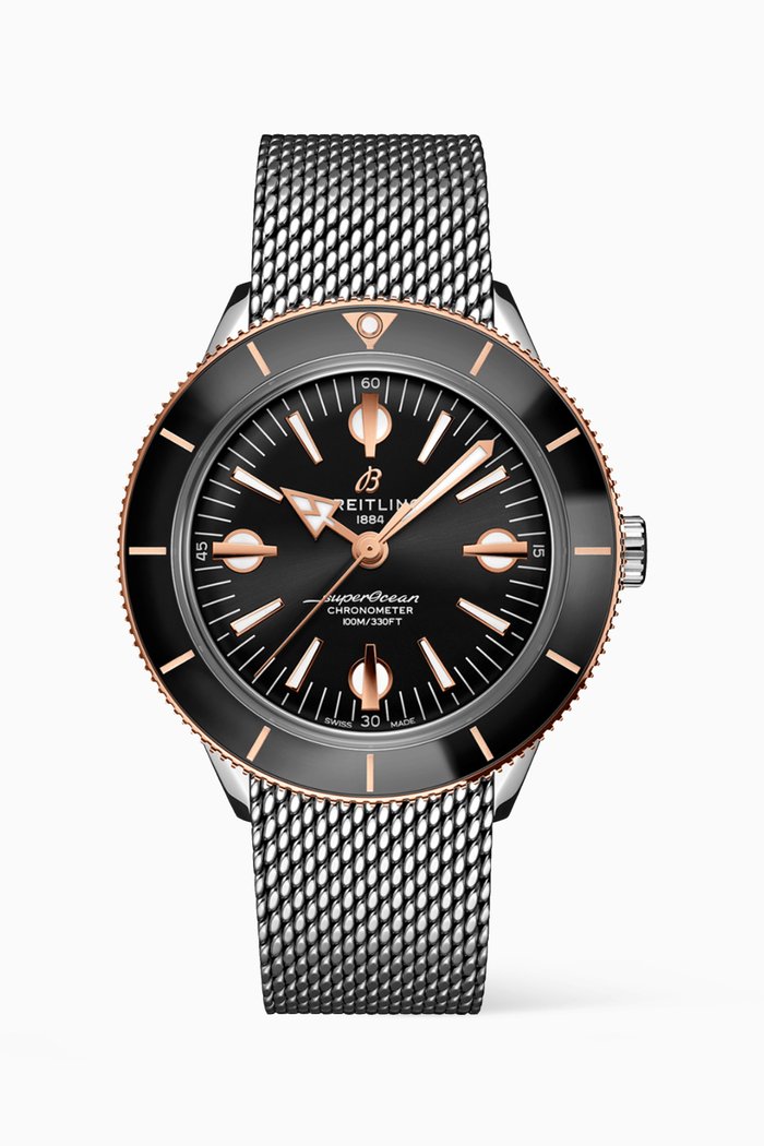 

Superocean Heritage ’57 with 18kt Red Gold, Black