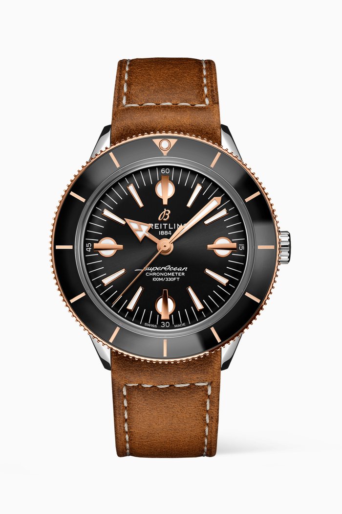 

Superocean Heritage ’57 with 18kt Red Gold, Black