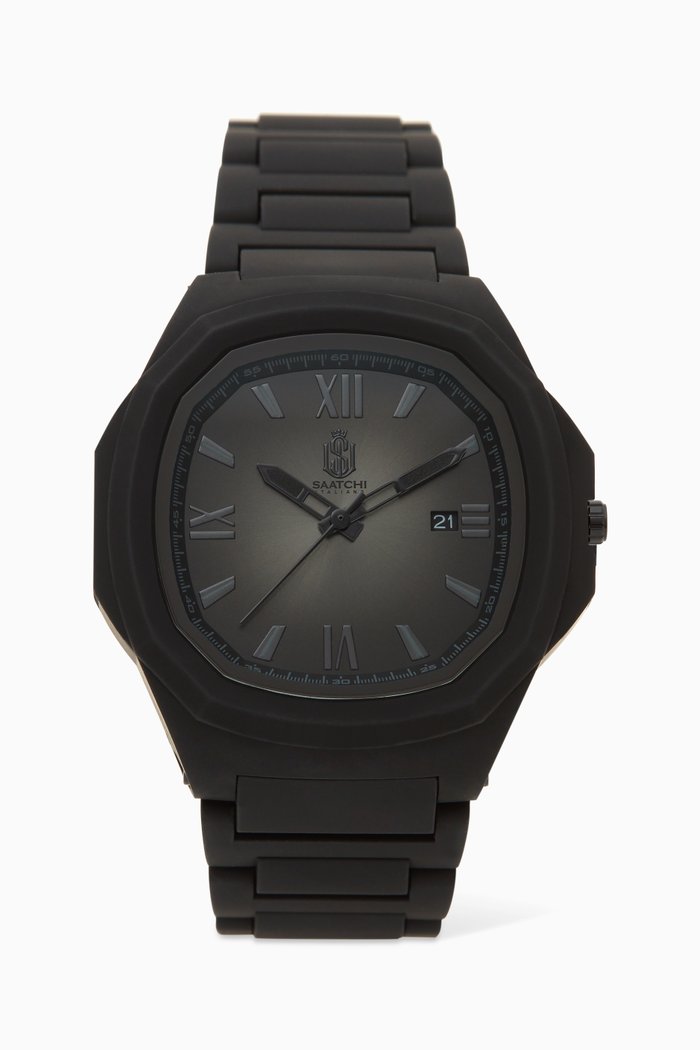 

Verona Japanese Quartz Watch, Black