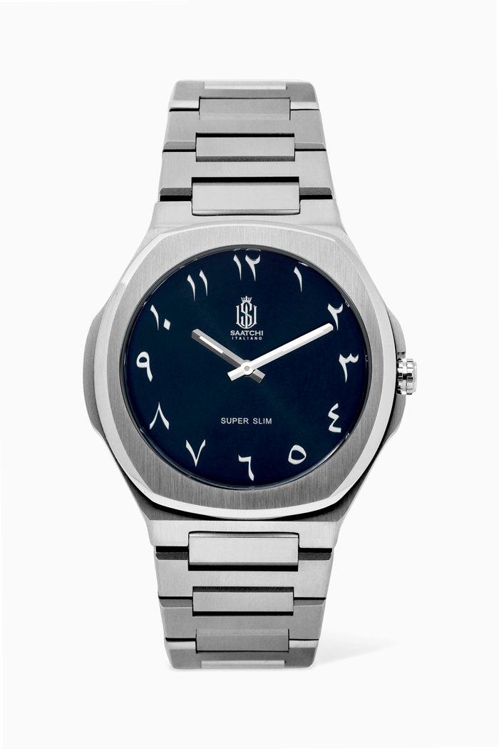 

Super Slim Japanese Quartz Watch, Black