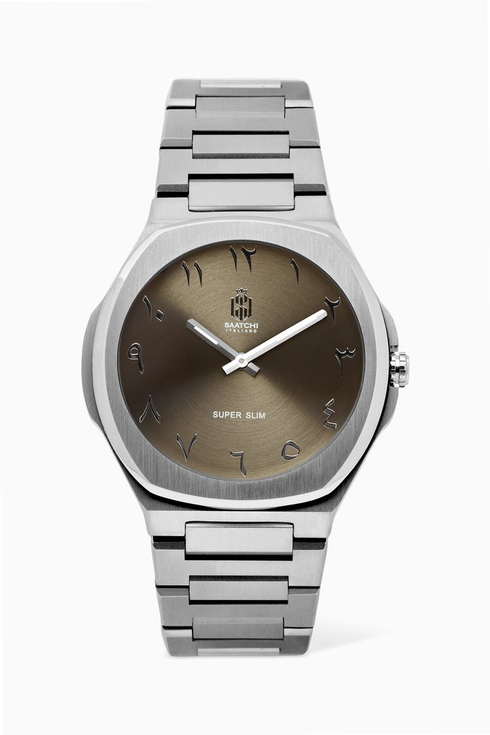 

Super Slim Japanese Quartz Watch, Grey