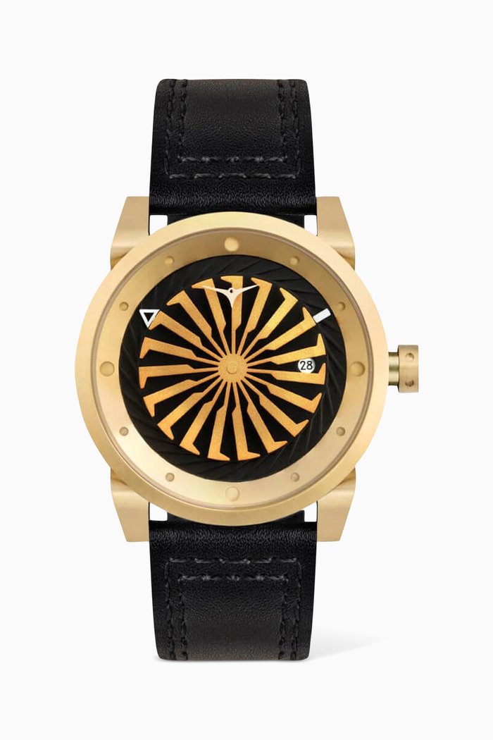 

Blade 12K Watch, Gold