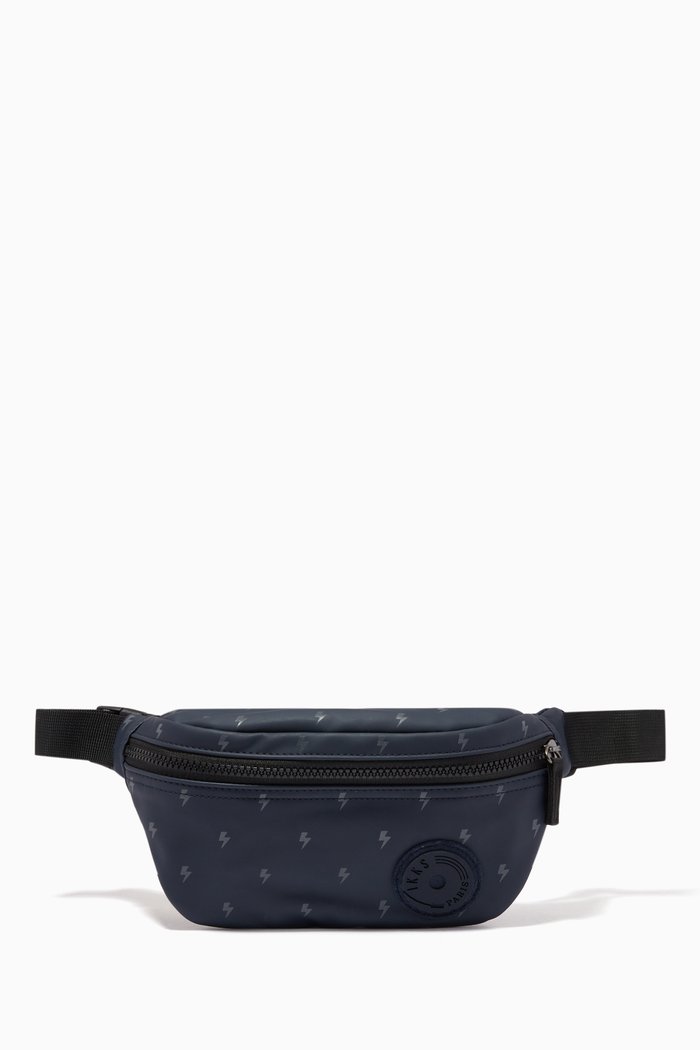 

Lightning Belt Bag in Nylon, Blue