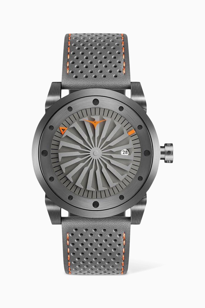

Blade Ethos Watch in Leather, Black