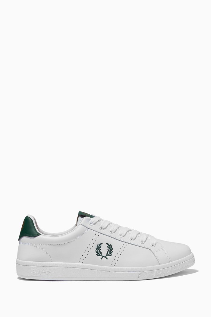 

B721 Tennis Shoes in Leather, White