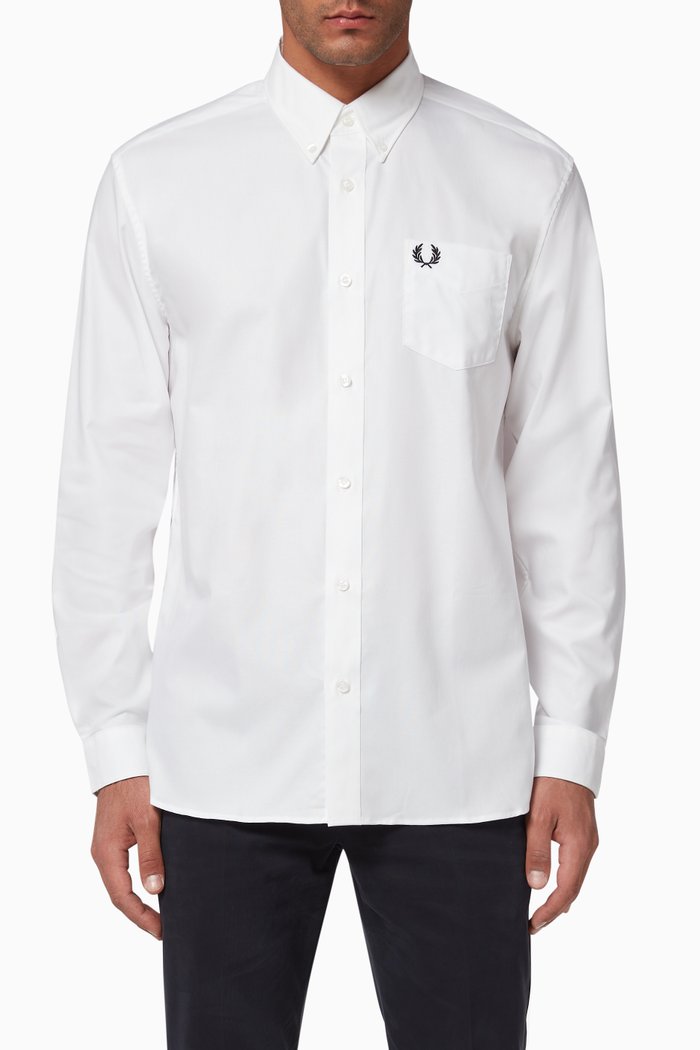 

Oxford Cotton Shirt, White