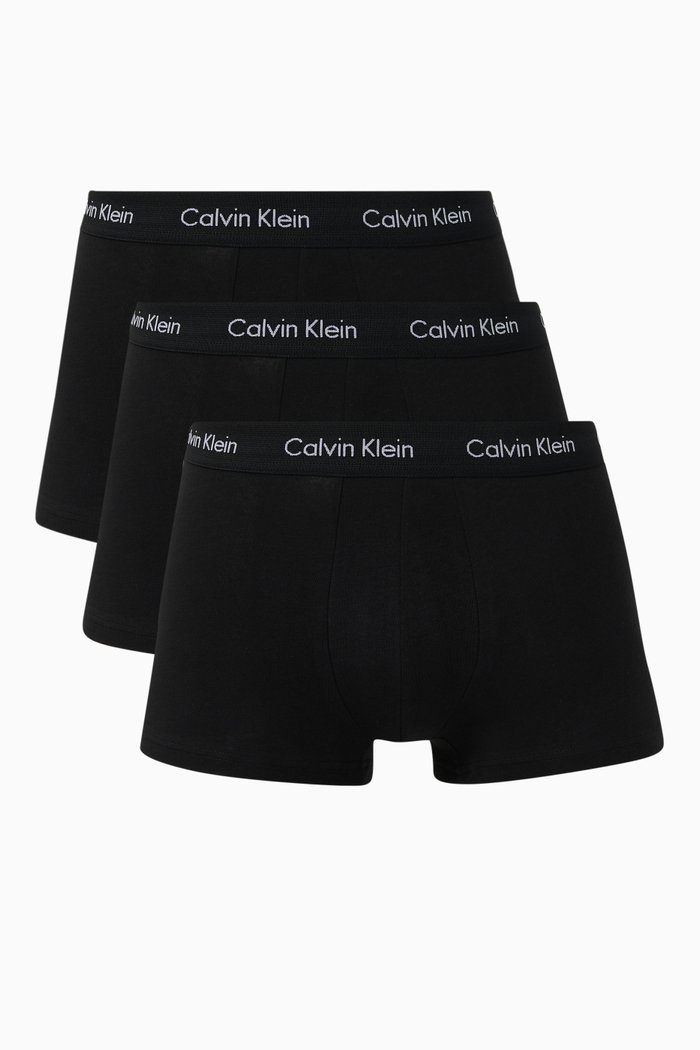 

Low Rise Briefs, Set of 3, Black