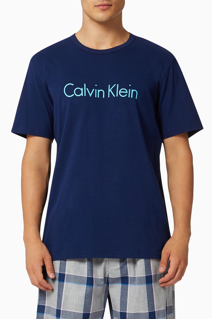 

Comfort Cotton Lounge T-shirt, Blue