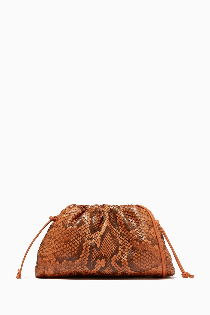 

The Mini Pouch in Python, Brown