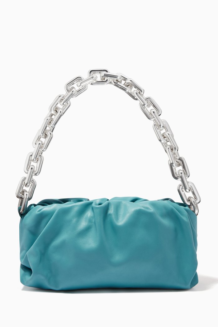 

The Chain Pouch in Nappa, Blue