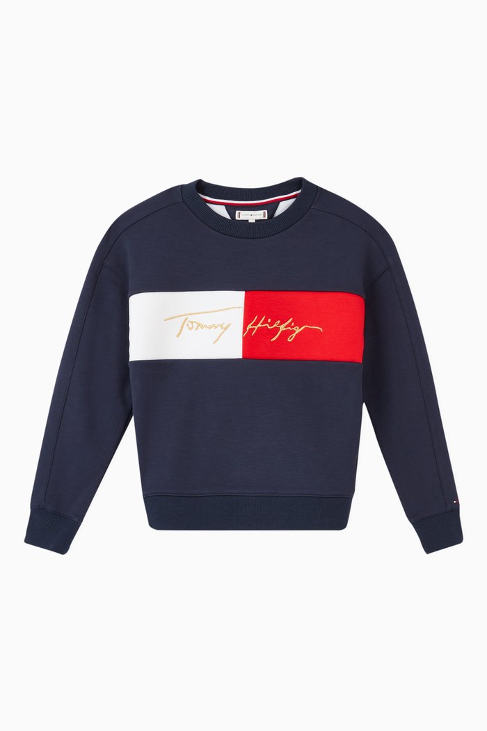 

Icons Logo Fleece Sweatshirt, Blue