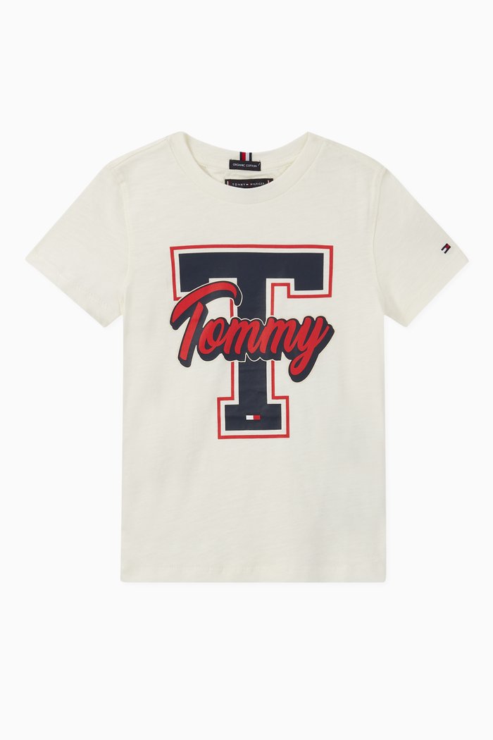 

Varsity Cotton T-Shirt, Neutral