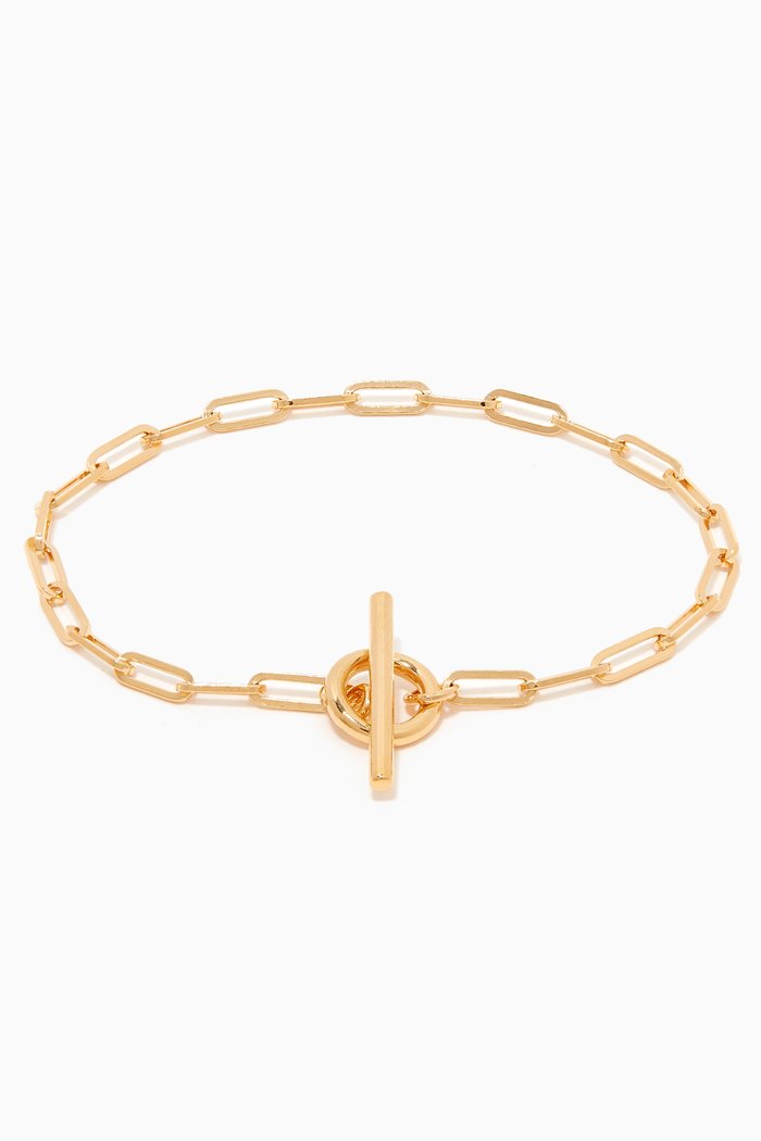

Love Link Bracelet in Yellow Gold Vermeil