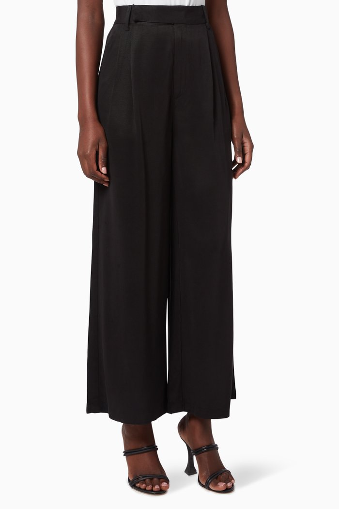 

Linger On Tailored Trousers, Black