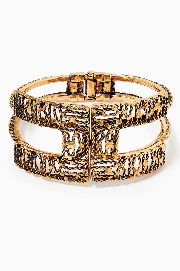 

Logo Torchon Bracelet, Gold