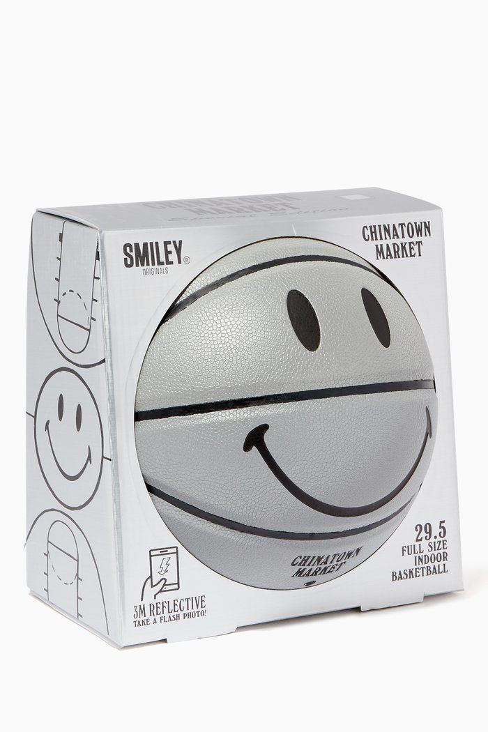 

Smiley 3M Basketball in Rubber, Grey
