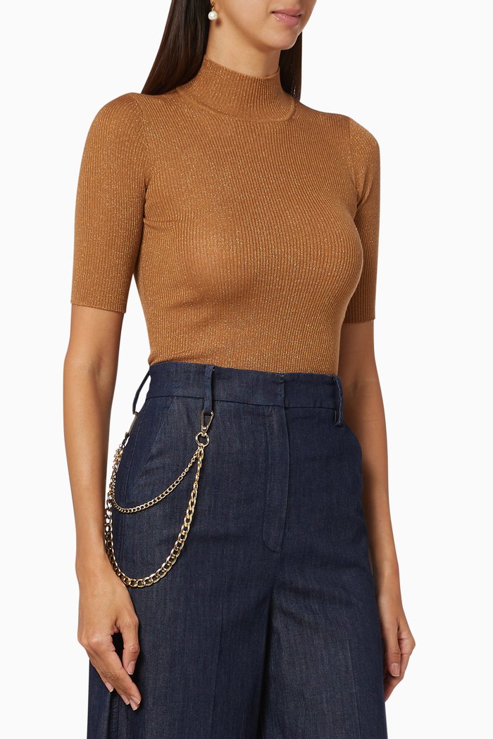

Nido Lurex Jumper, Yellow