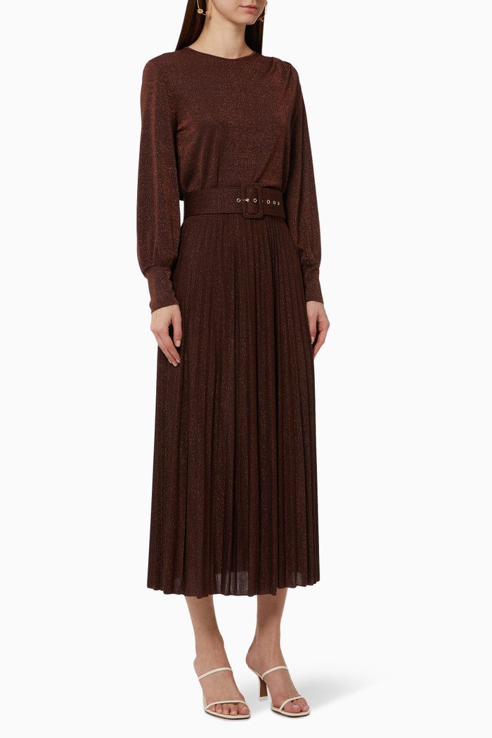 Kibbutz Jersey Dress, Brown