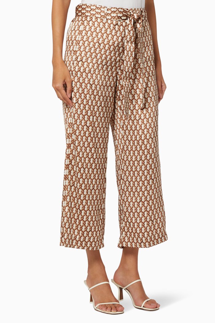 

Mastino Printed Pants, Brown